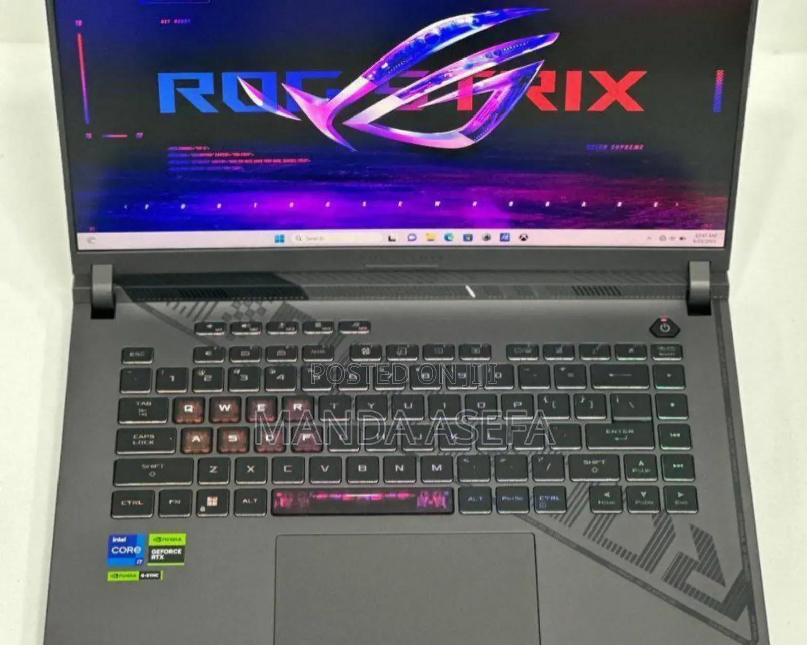 New Laptop Asus ROG Strix G16 G614 16GB Intel Core I7 SSD 1T