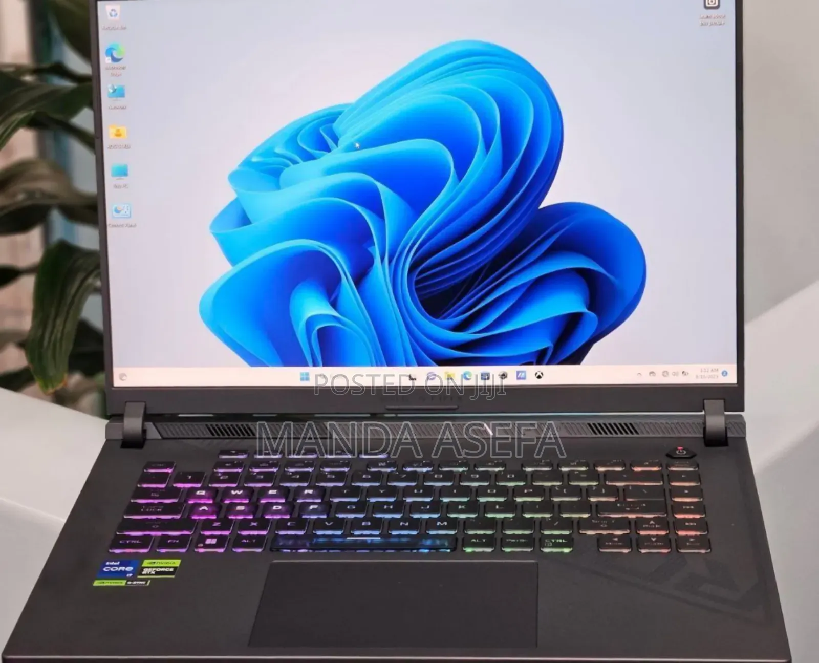 New Laptop Asus ROG Strix G16 G614 16GB Intel Core I7 SSD 1T