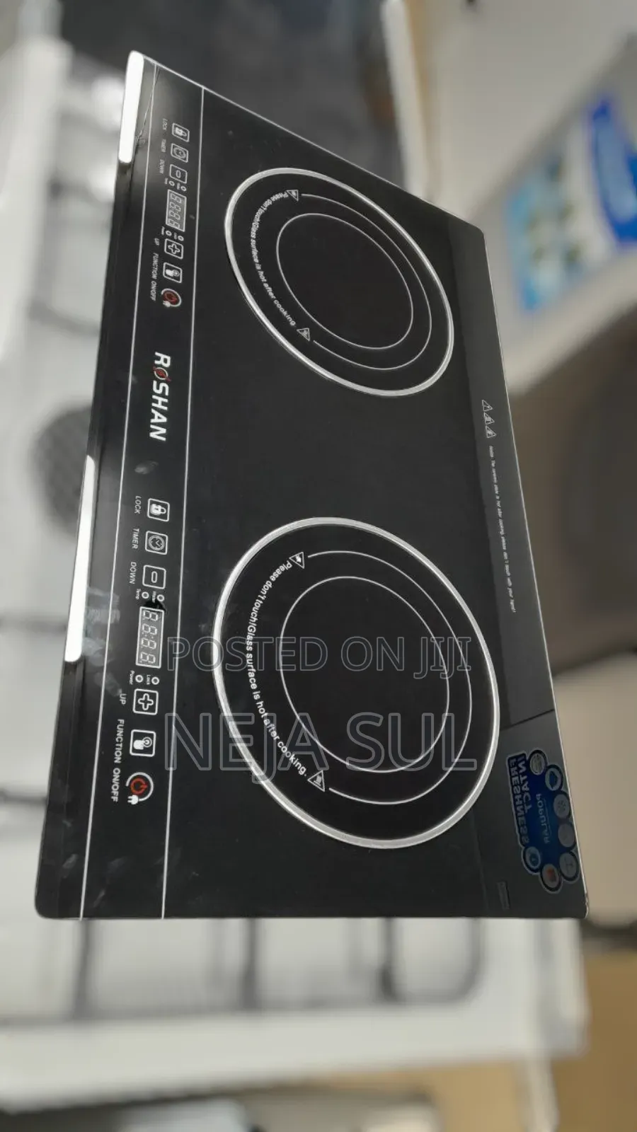 Roshan Stove 2 Burners Ceramic Free Deliver