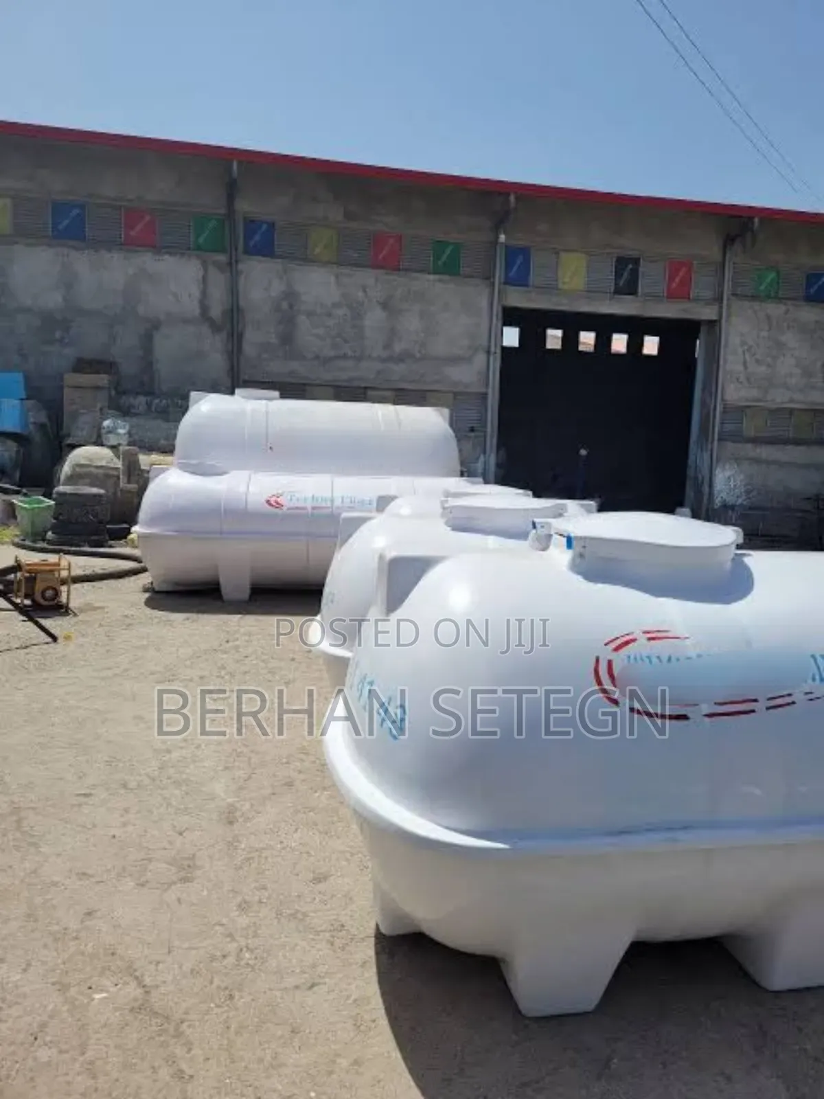 Super Fiber Horizontal Water Tanker Super Roto Tanker