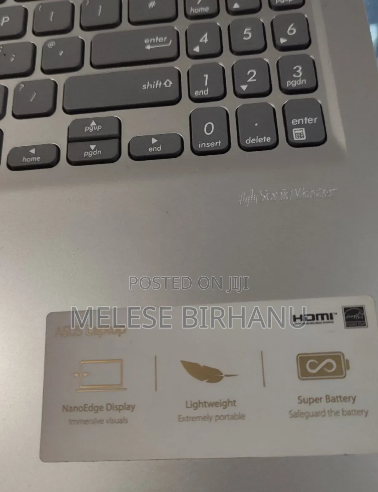 New Laptop Asus VivoBook 15 X505BA 8GB Intel Core I7 SSD 512GB