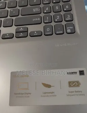 New Laptop Asus VivoBook 15 X505BA 8GB Intel Core I7 SSD 512GB