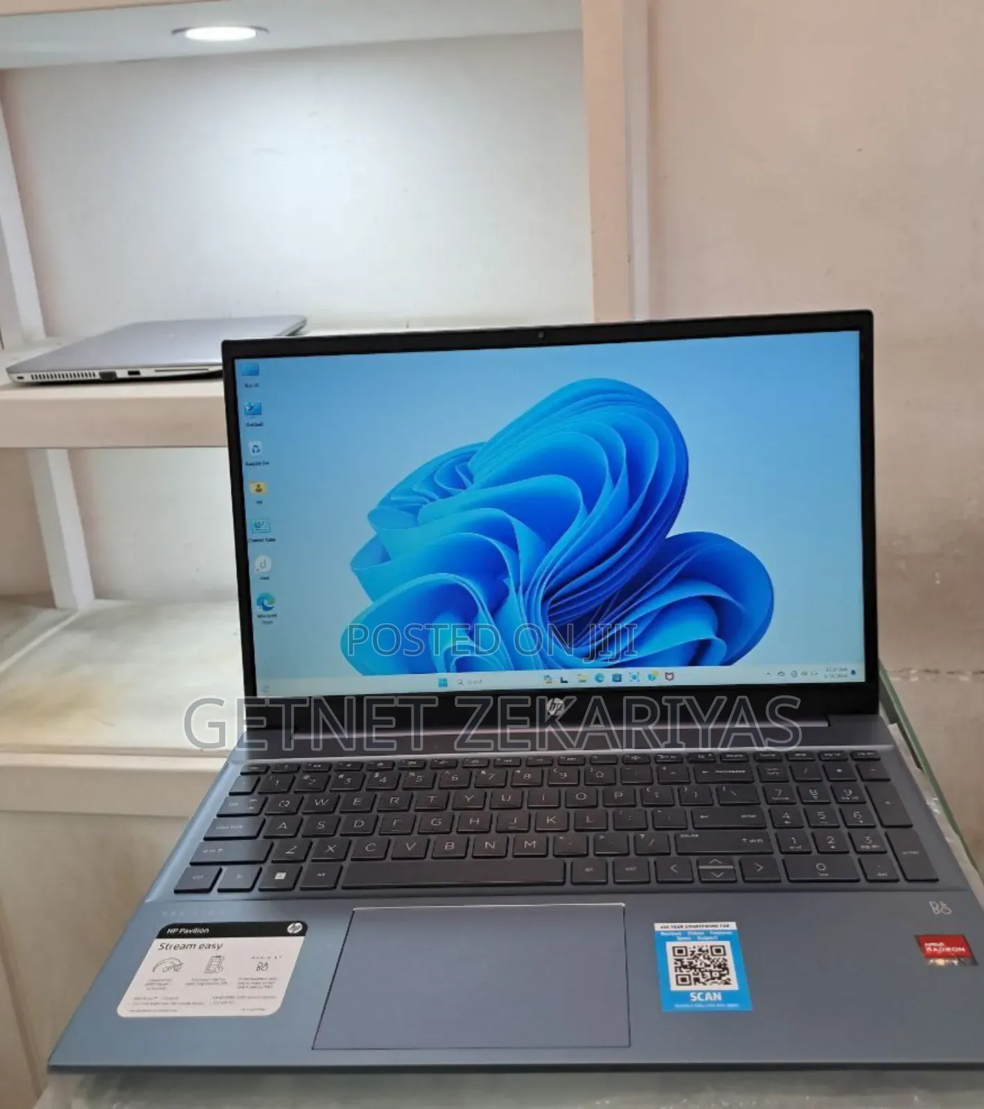 New Laptop HP Pavilion 15 8GB AMD Ryzen 5 SSD 512GB