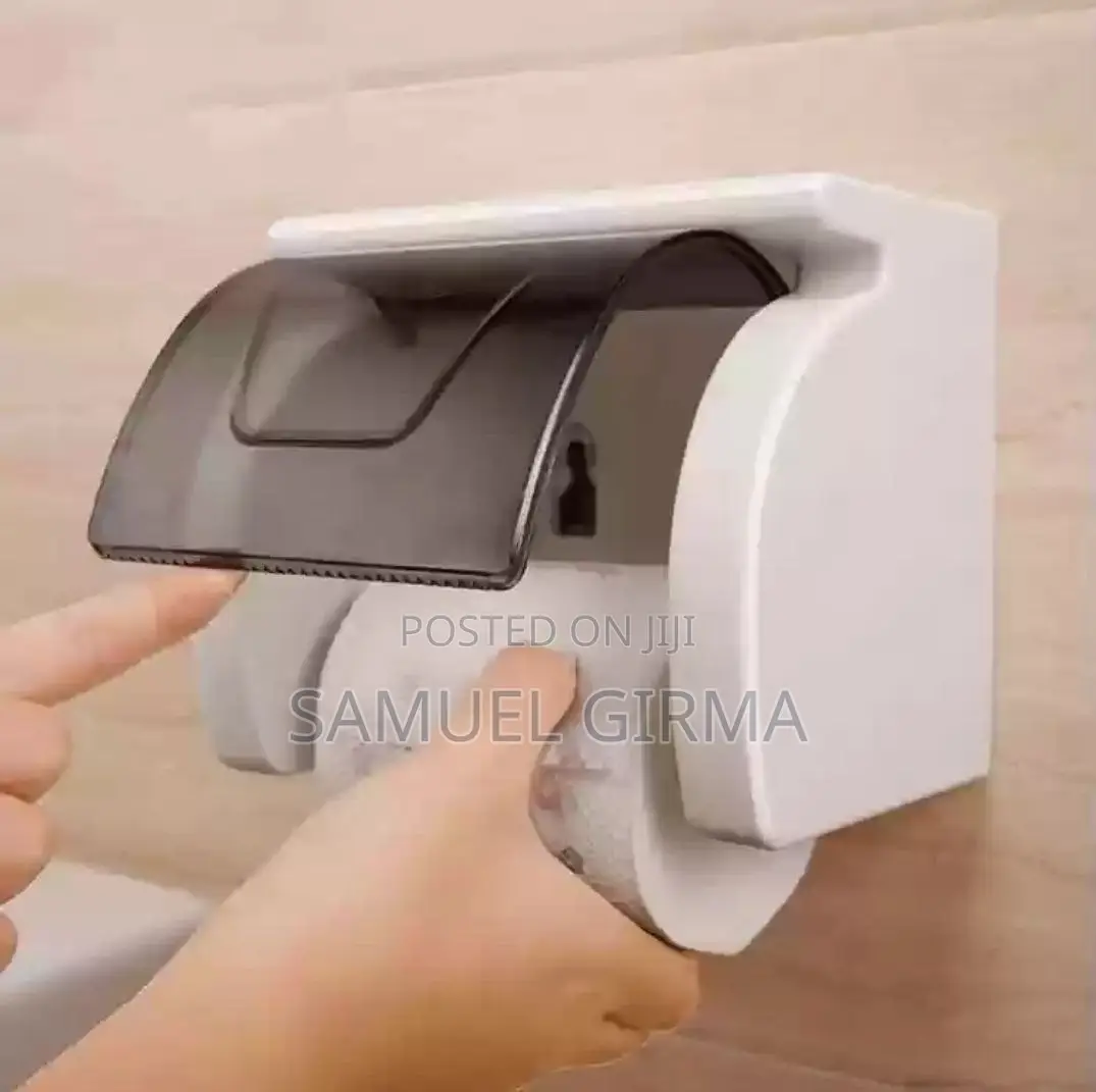 Toilet Paper Holder in Bathroom -