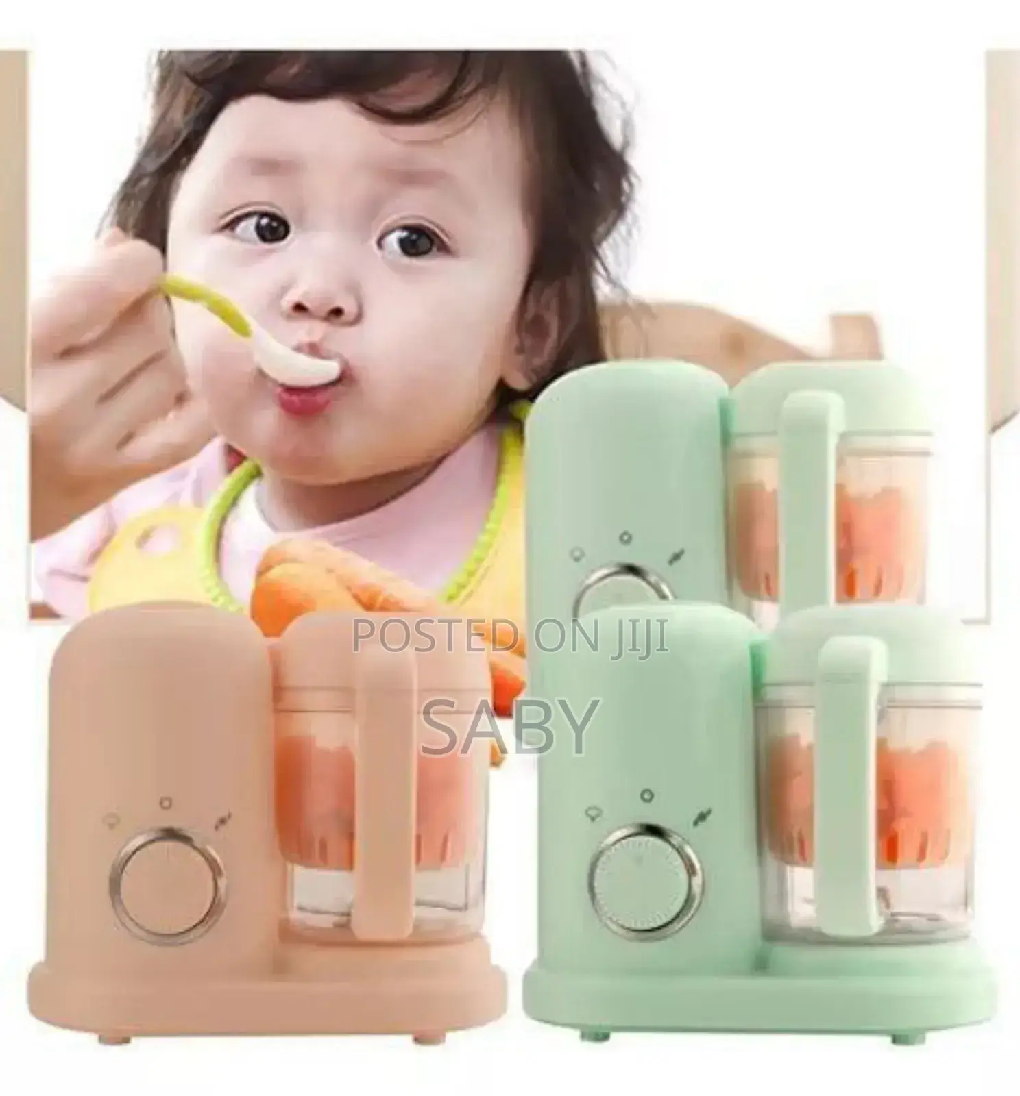 Baby Food Processor With Steamer Grinder
