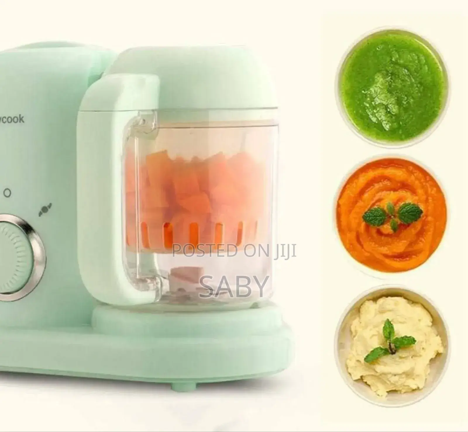 Baby Food Processor With Steamer Grinder