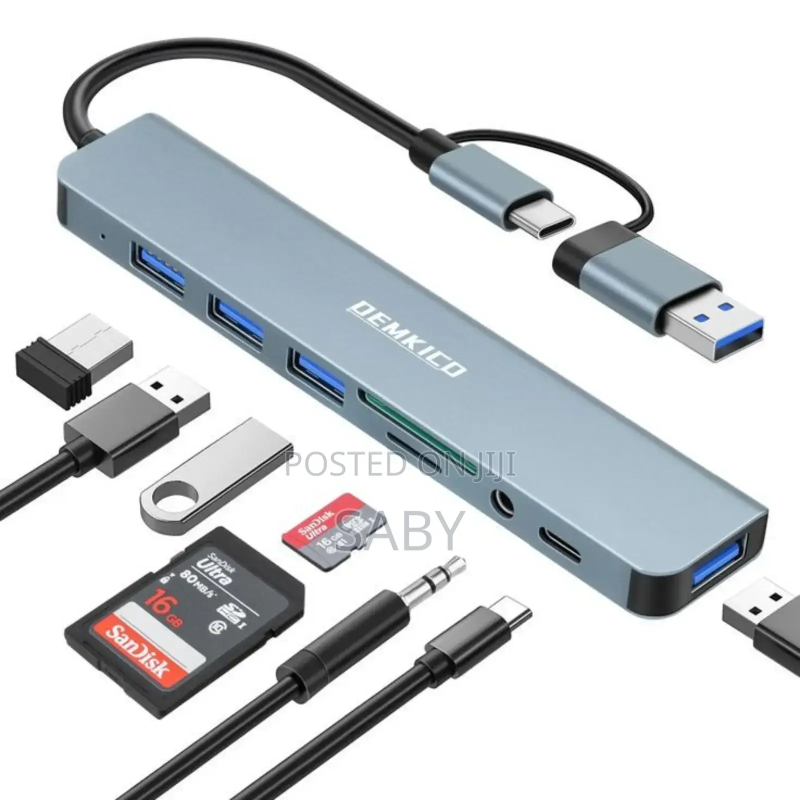 8in1 USB HUB Adapter