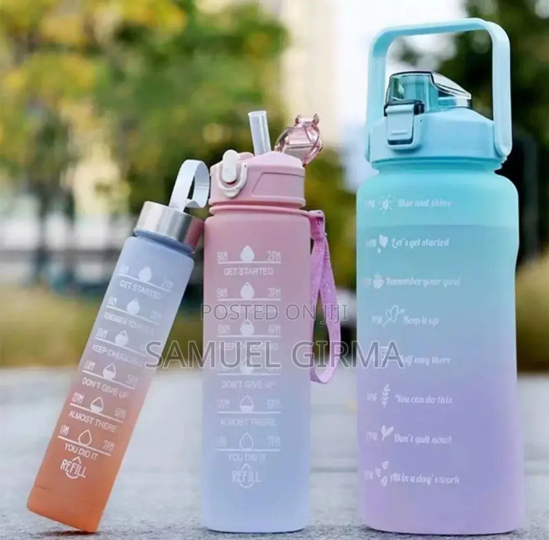  3in1 Colorful Water Bottle 