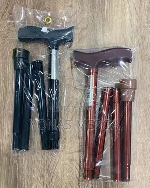 Photo - Portable Folding Cane Kitchasy Walking Cane Quickly Folded