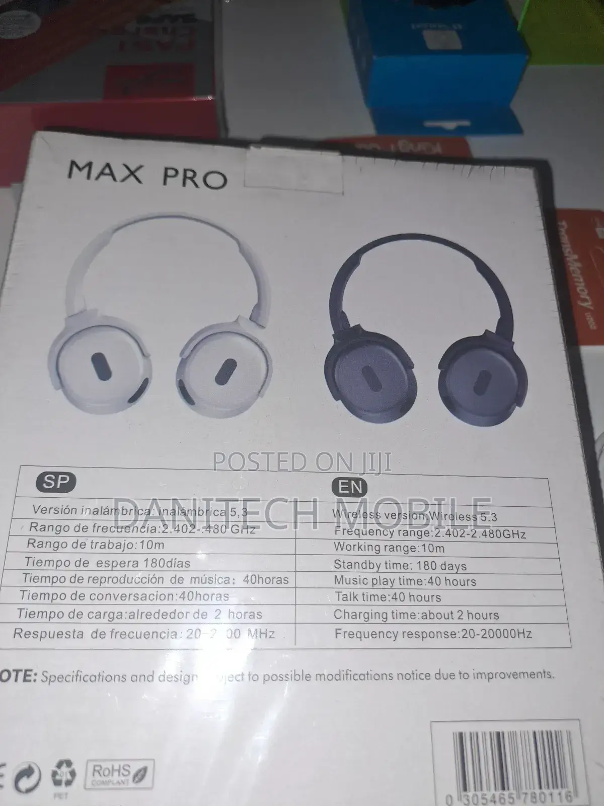 MAX PRO Wireless Headphones