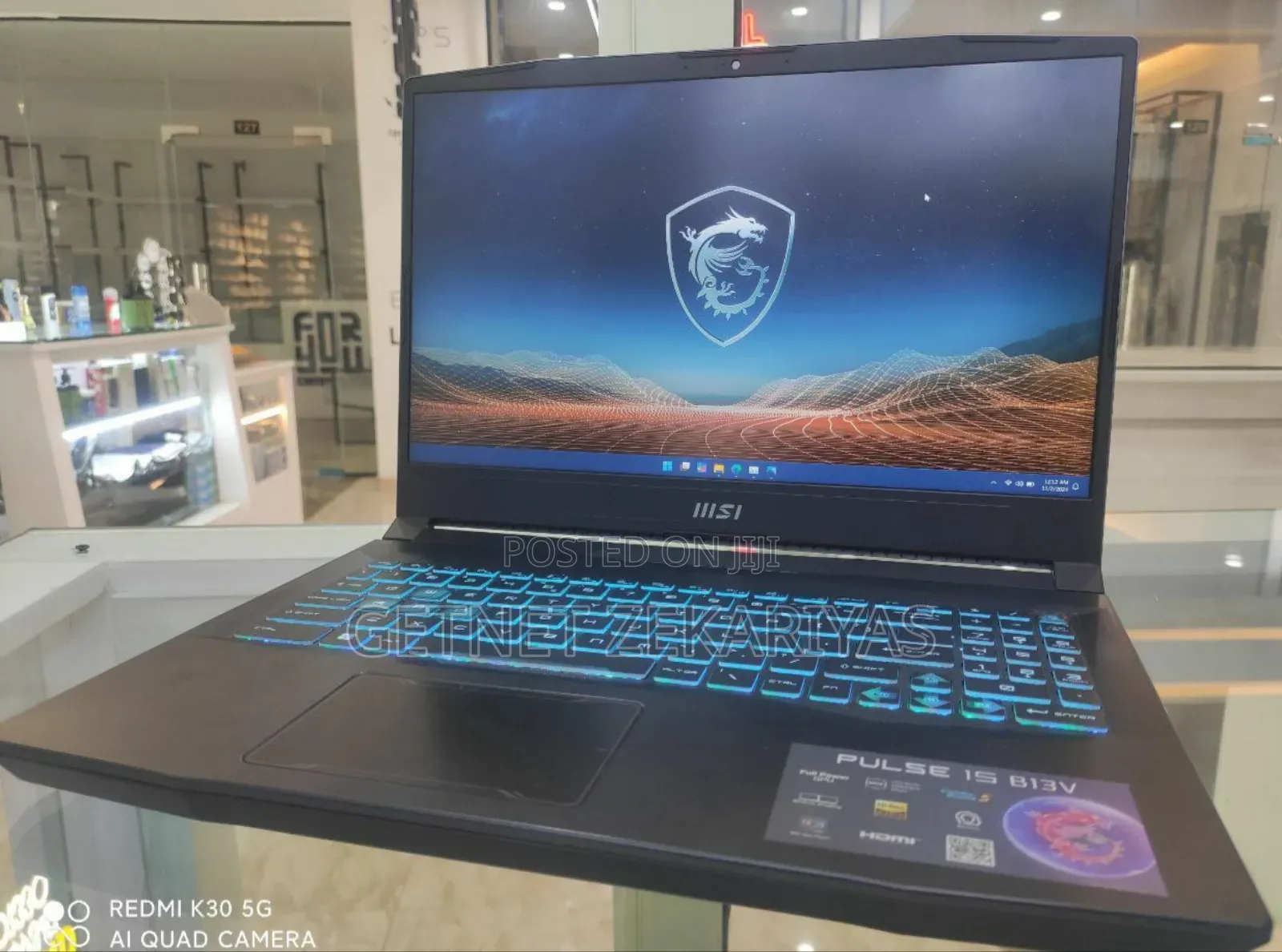 New Laptop MSI 32GB Intel Core I9 SSD 1T