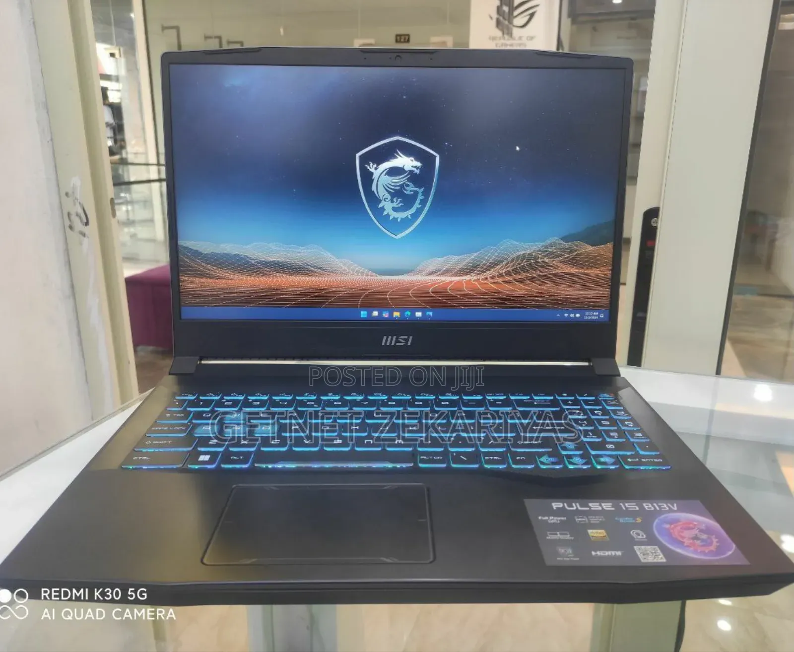 New Laptop MSI 32GB Intel Core I9 SSD 1T