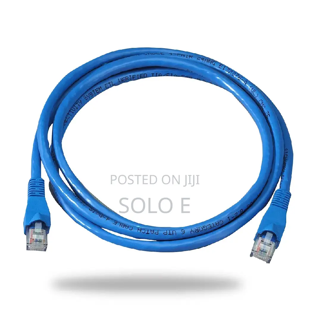 Patch Cord UTP Full Copper 1m - Category CAT 6A Cable