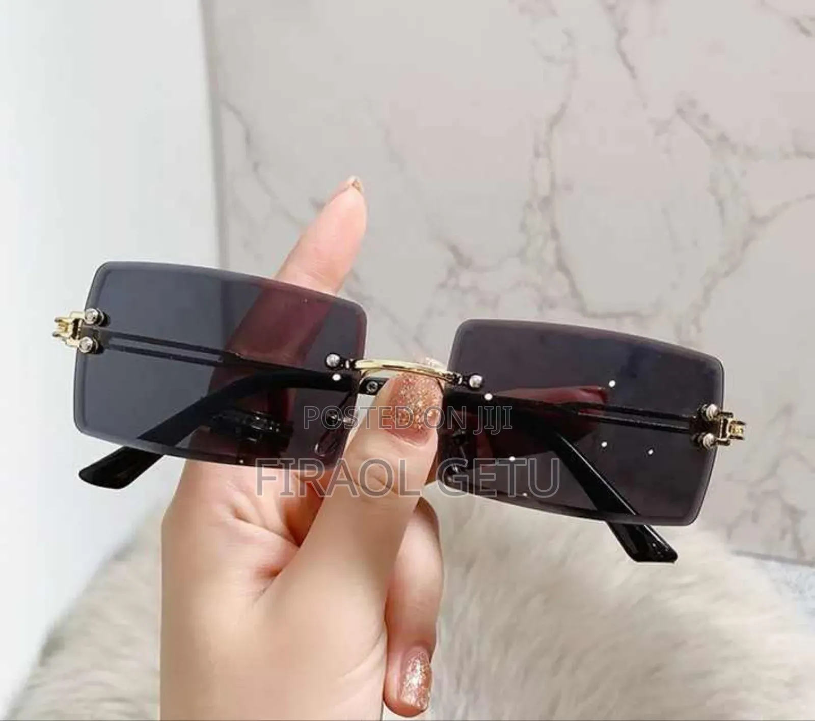 Vintage Fashion Frameless Sunglasses