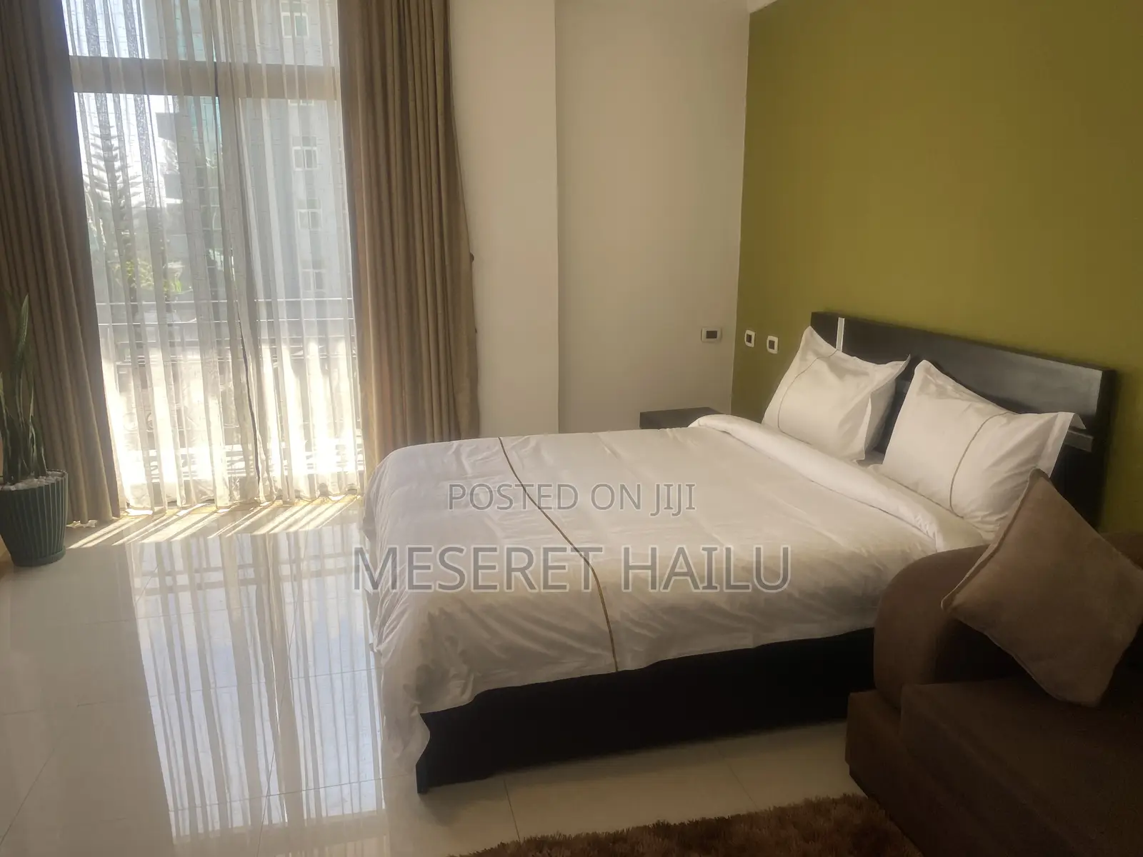 Furnished 1bdrm Apartment in 24, Bole for rent