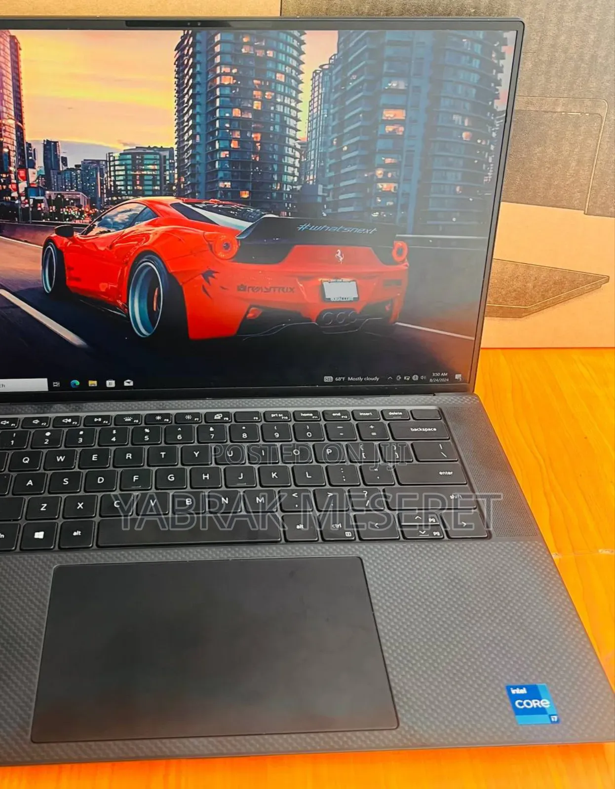 New Laptop Dell 16GB Intel Core I7 SSD 512GB