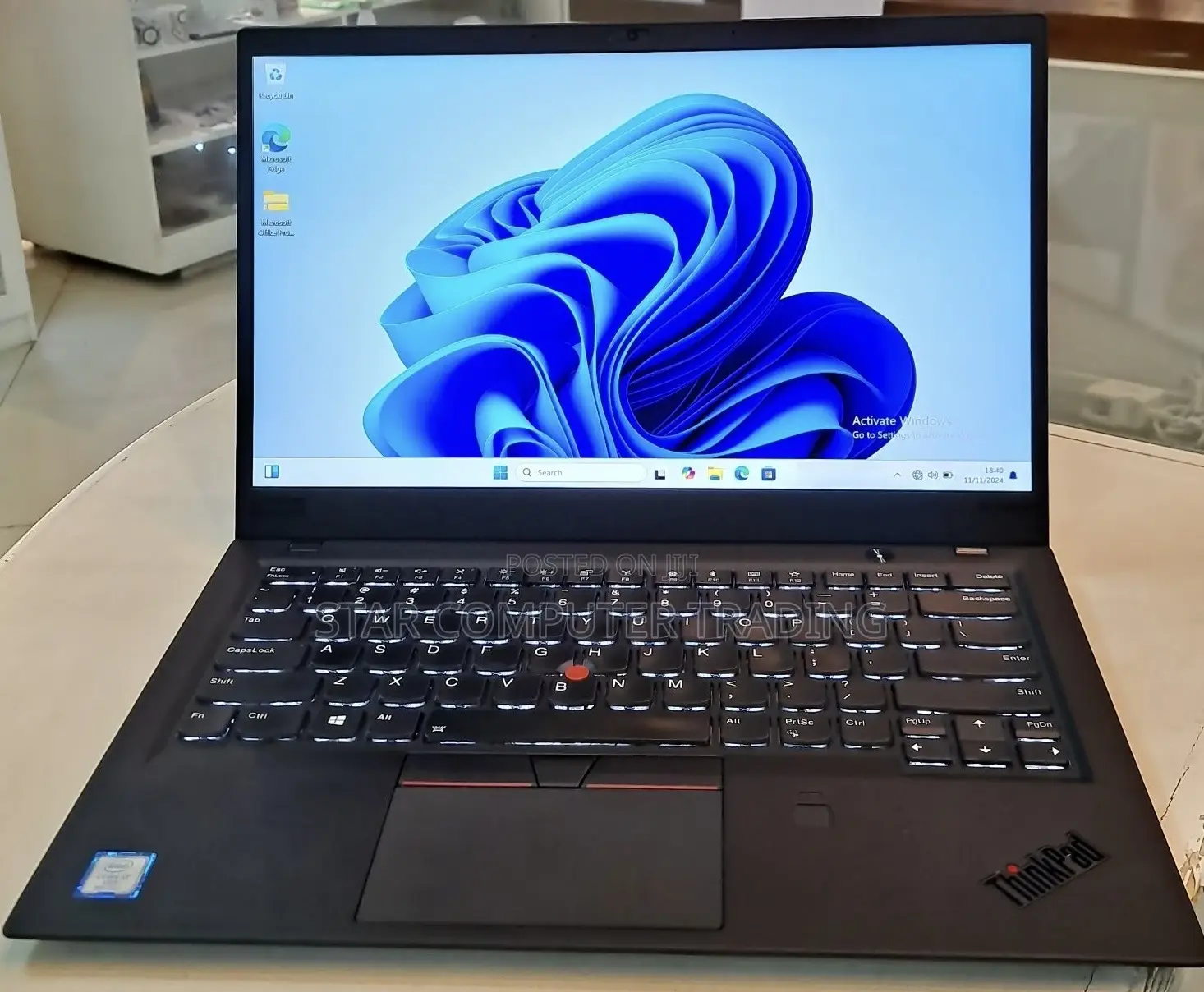 New Laptop Lenovo ThinkPad X1 Carbon 16GB Intel Core I7 SSD 512GB