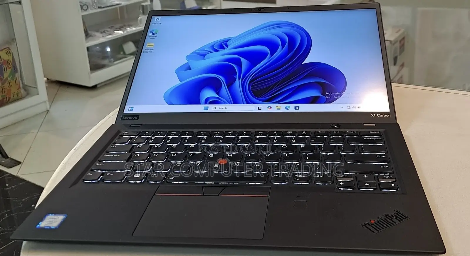 New Laptop Lenovo ThinkPad X1 Carbon 16GB Intel Core I7 SSD 512GB