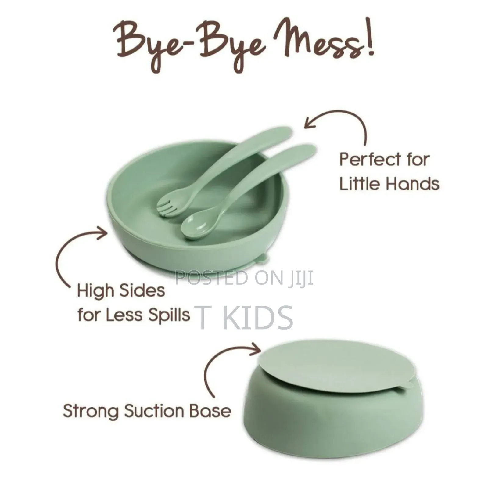 Silicon Baby Feeding Set