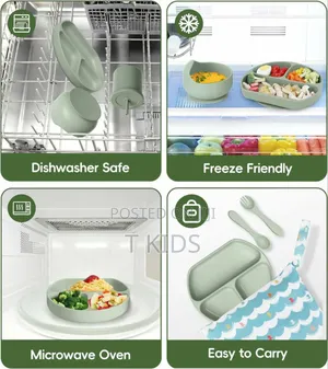 Silicon Baby Feeding Set