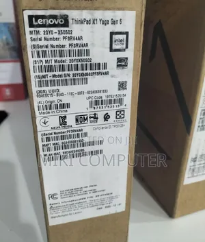 New Laptop Lenovo ThinkPad Yoga 16GB Intel Core I7 SSD 1T