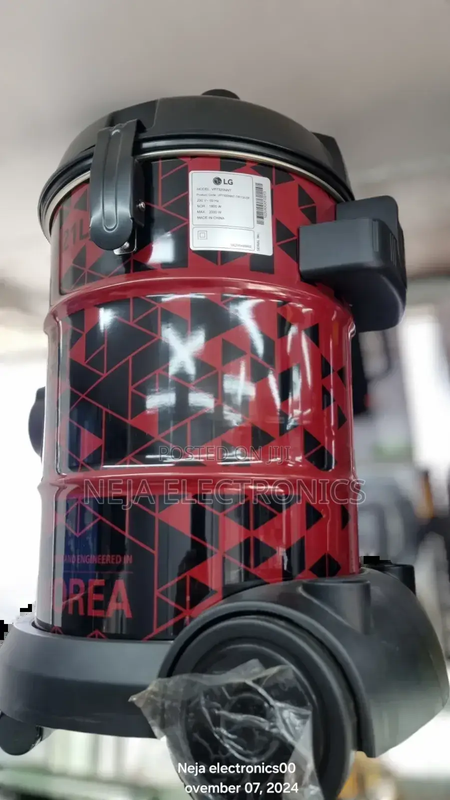 Lg Vacuum Cleaners 21L Free Delivery