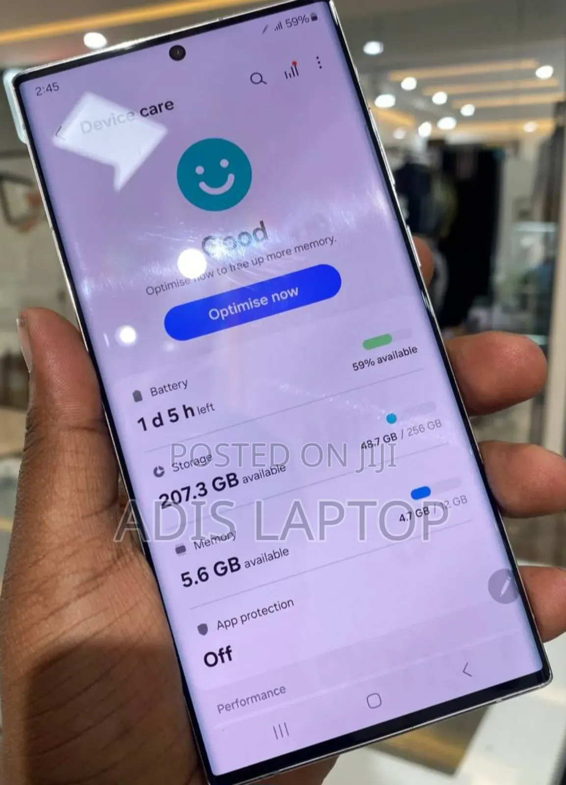 New Samsung Galaxy S22 Ultra 256 GB Silver