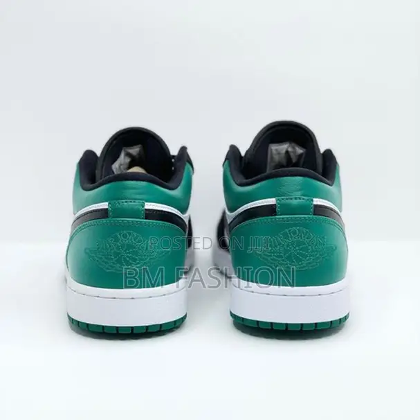 Air Jordan 1 Low Black and Green