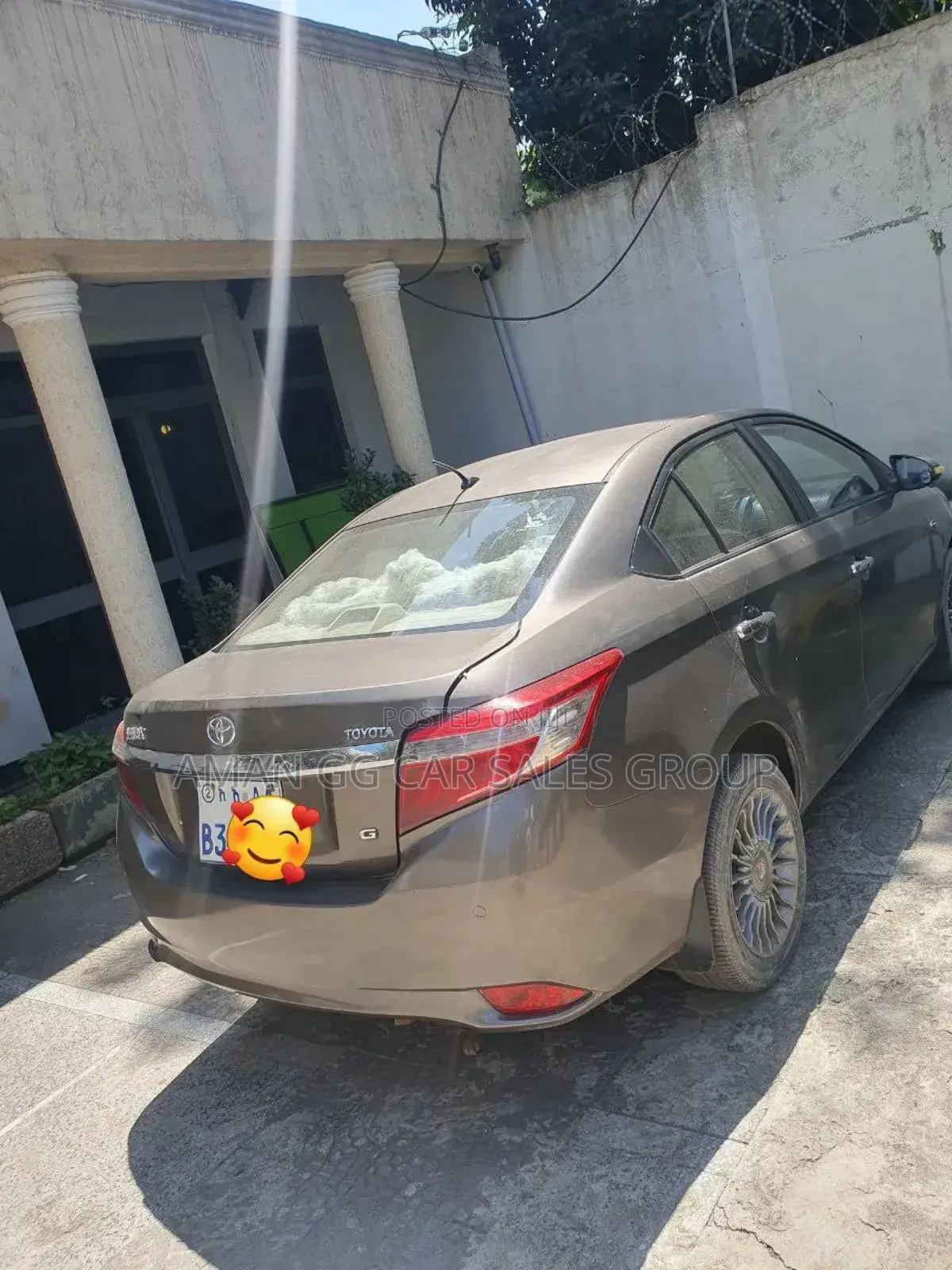 Toyota Yaris 2014 Gray