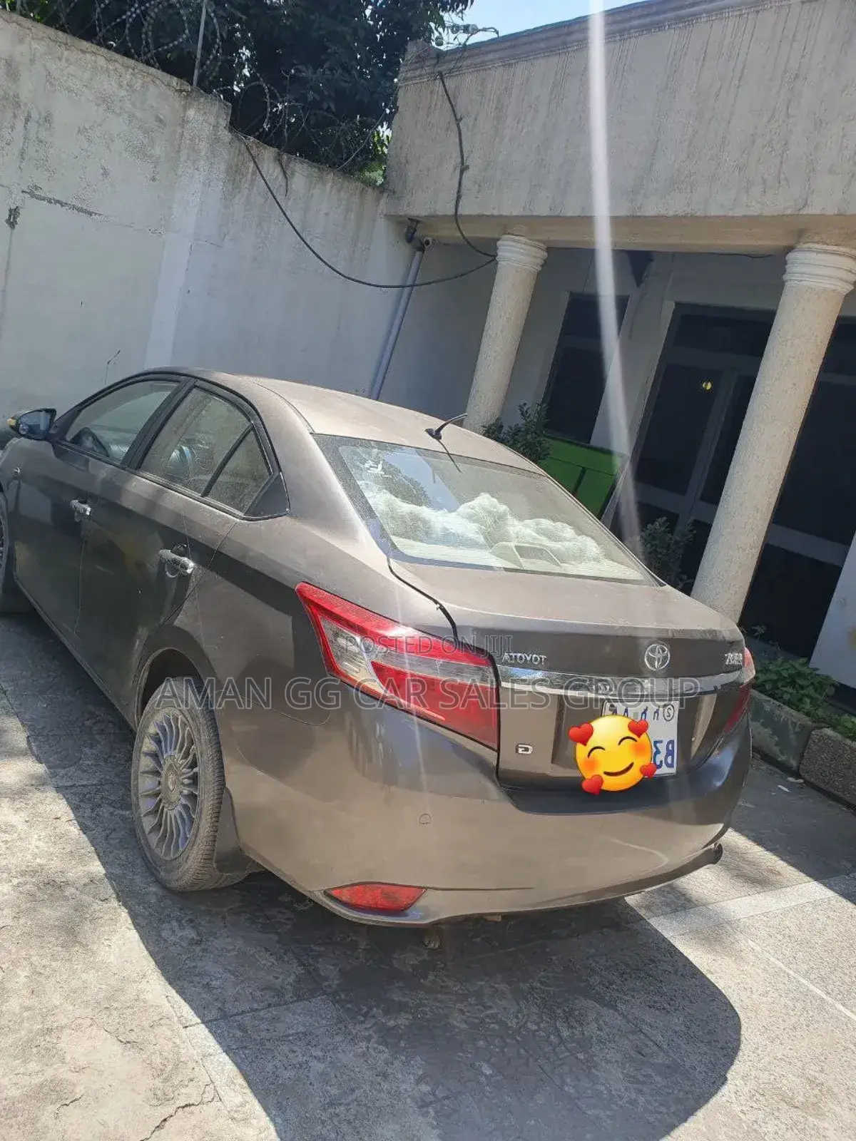 Toyota Yaris 2014 Gray