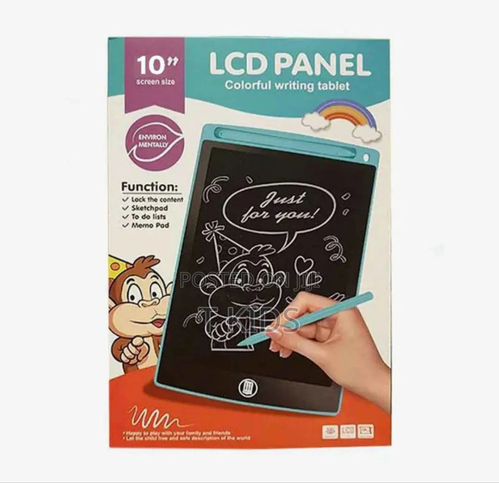 LCD Panel Colorful Writing Tablet 12 Inch