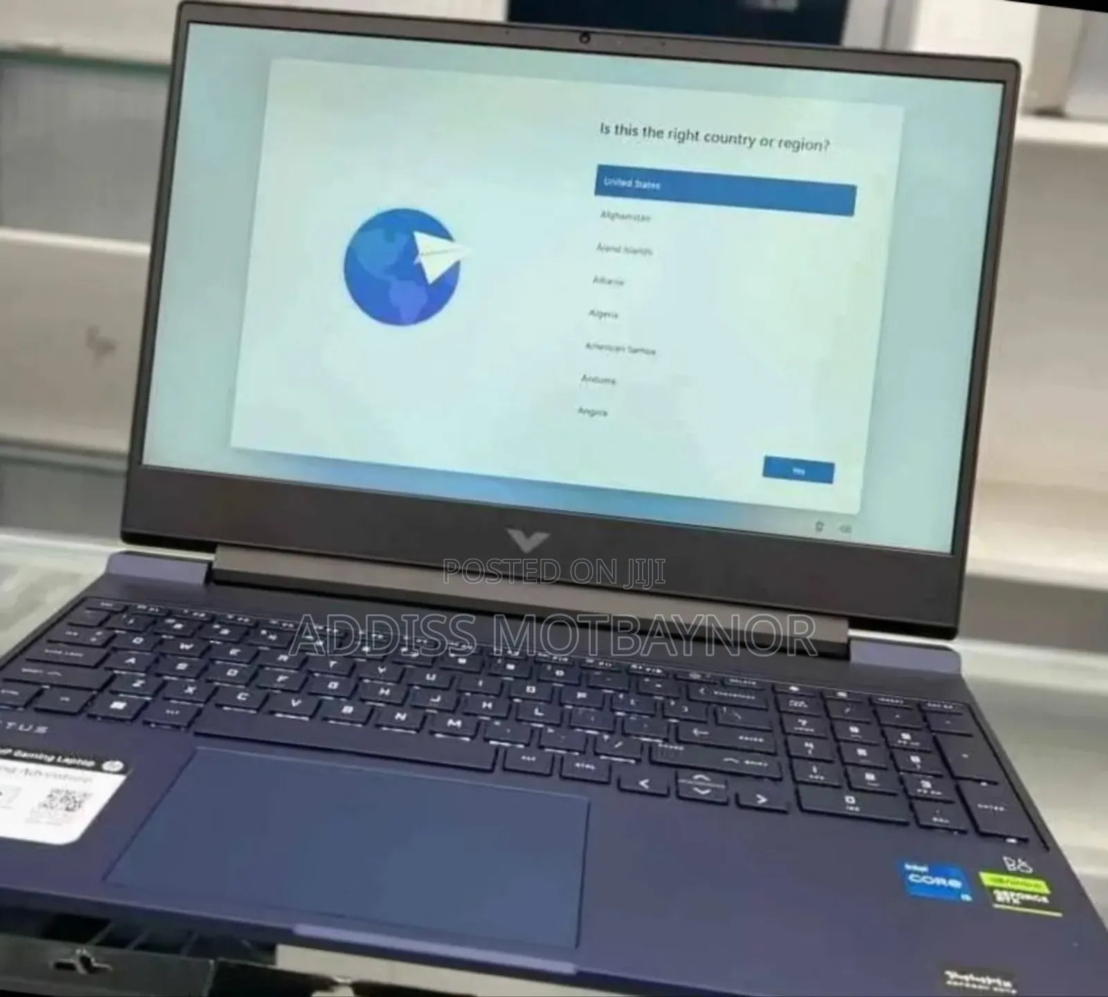 New Laptop HP Victus 16 16GB Intel Core I7 SSD 1T