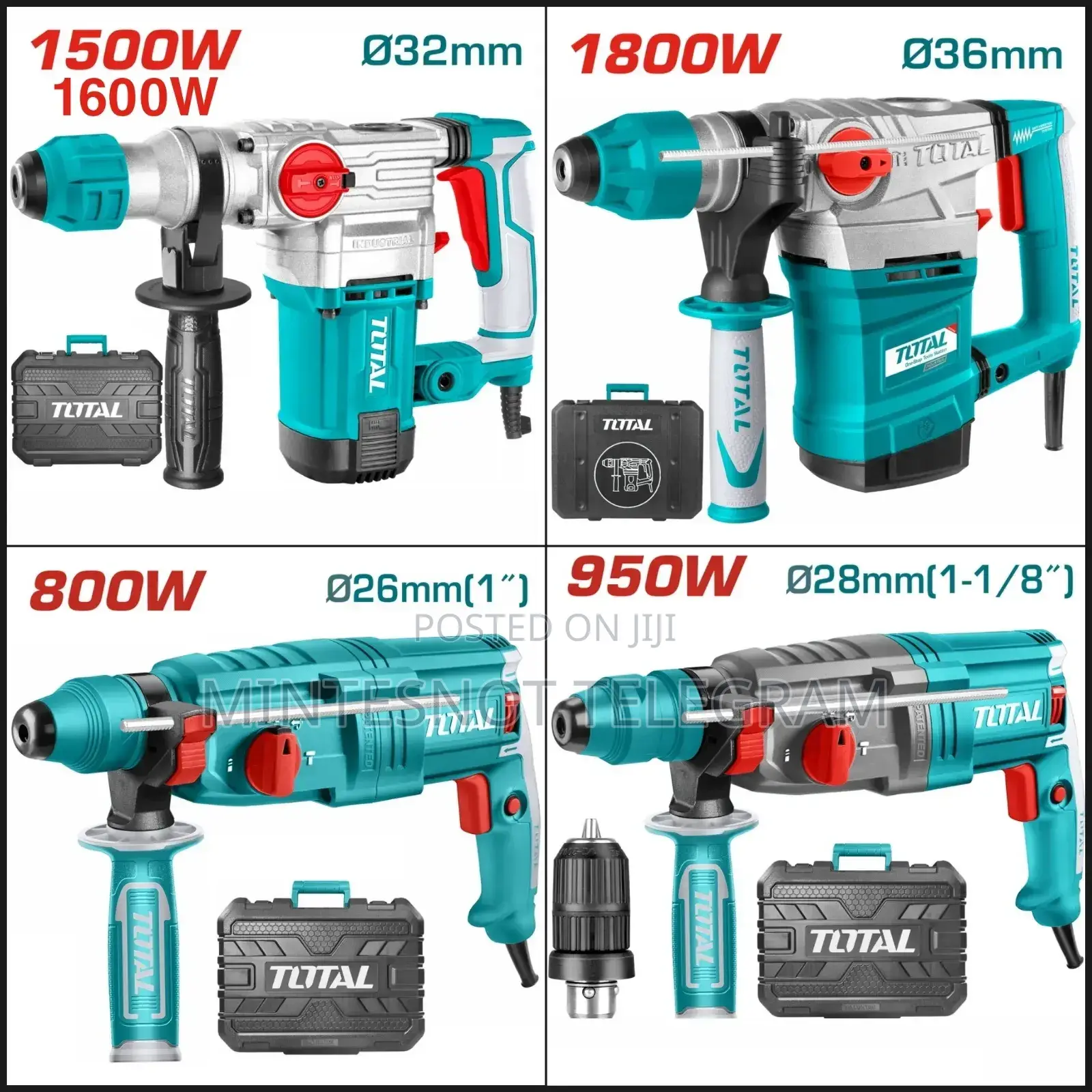 Rotary Hammer Drill ሀመር ድሪል