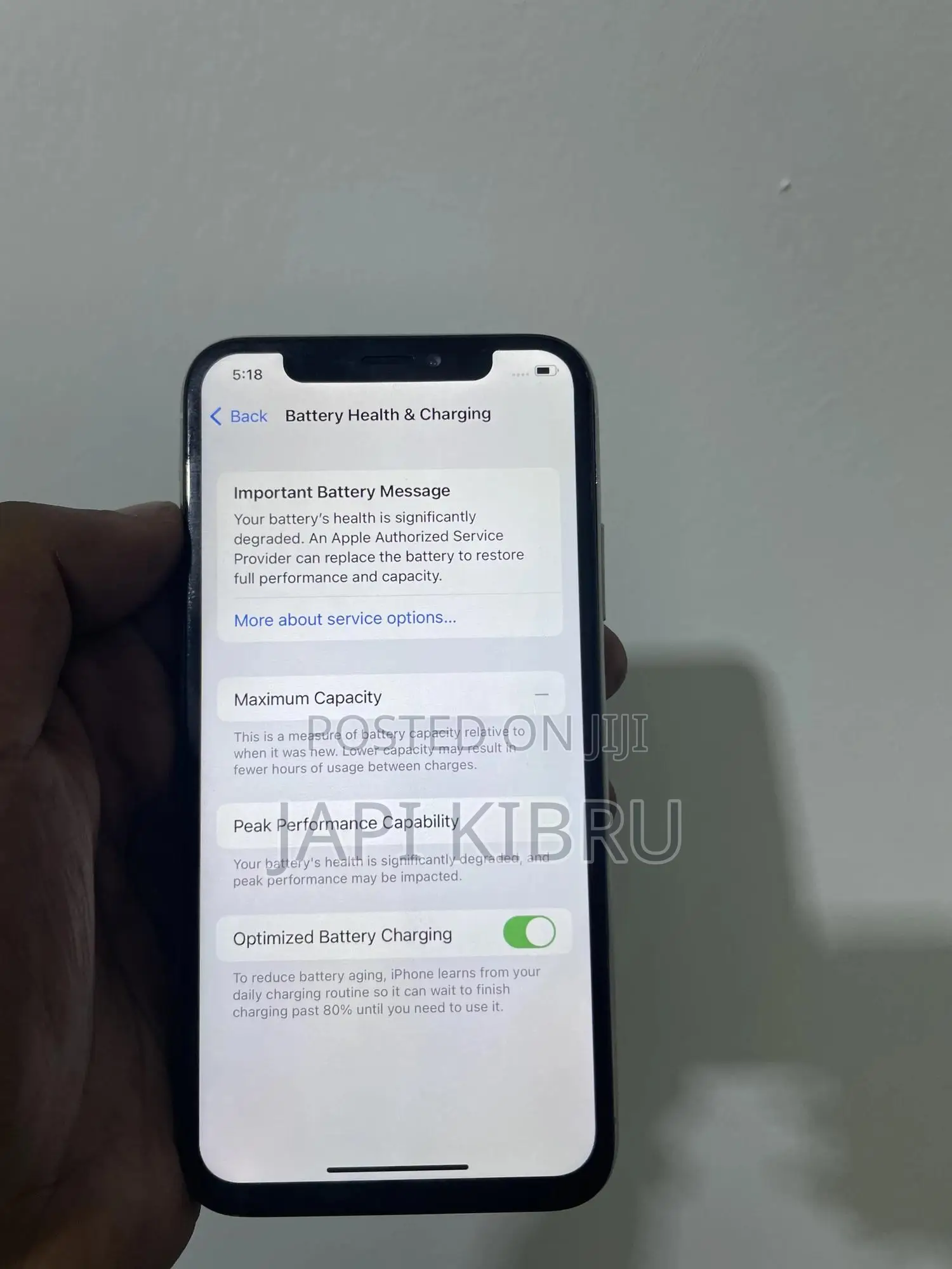 Apple iPhone X 256 GB White