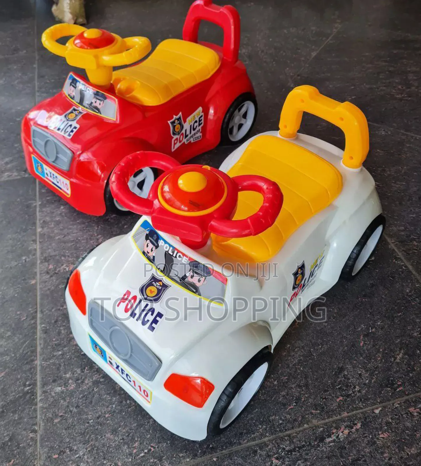 Police Car Potty Popo የህፃን ልጅ ፖፖ