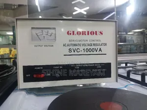 Photo - GLORIOUS Brand 
SVC-3000va
Automatic Servo AC Voltage