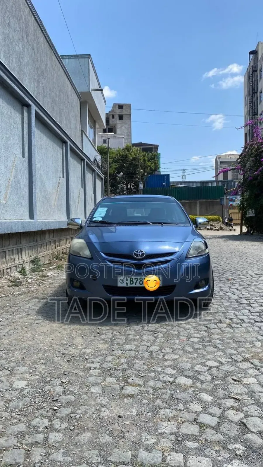 Toyota Yaris 2010 Blue