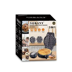 Sokany 3 in 1 Snack Maker(የተለያዩ ብስኩቶች ዶናት መስሪያ