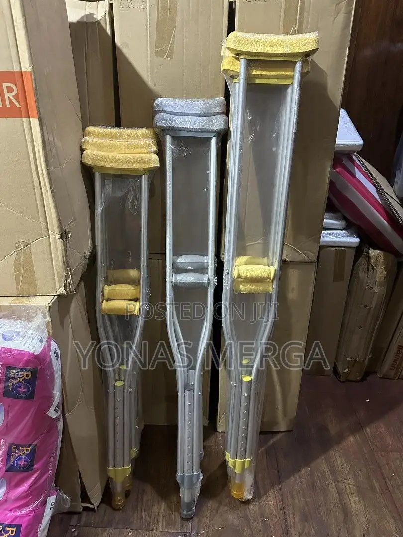 Bilateral Crutches /Cru_001high Quality Aluminum Crutches L
