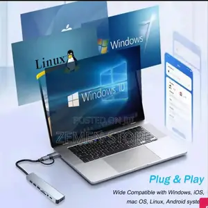 Multifunctional 8in1 Usb Hub Adapter