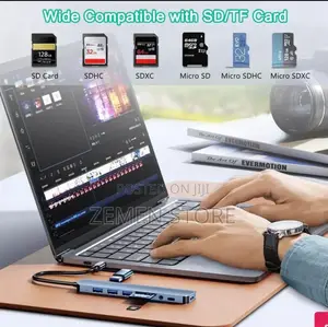 Multifunctional 8in1 Usb Hub Adapter