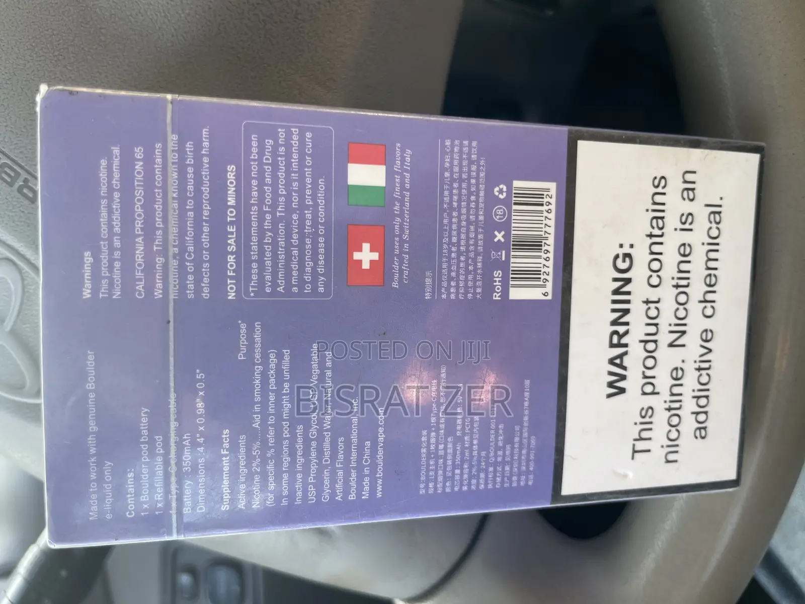 Boulder Refillable Vape