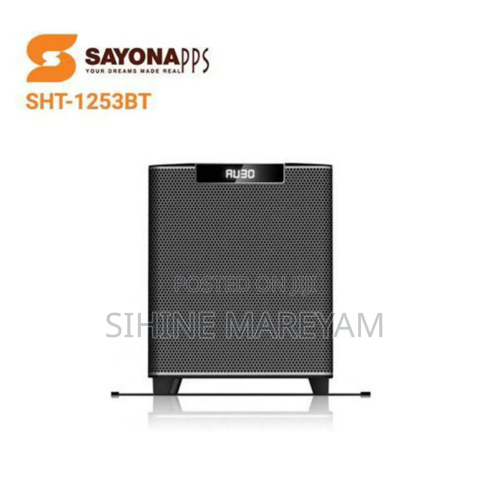 Sayona Apps 16000W Multimedia Speaker USB, FM, Bluetooth