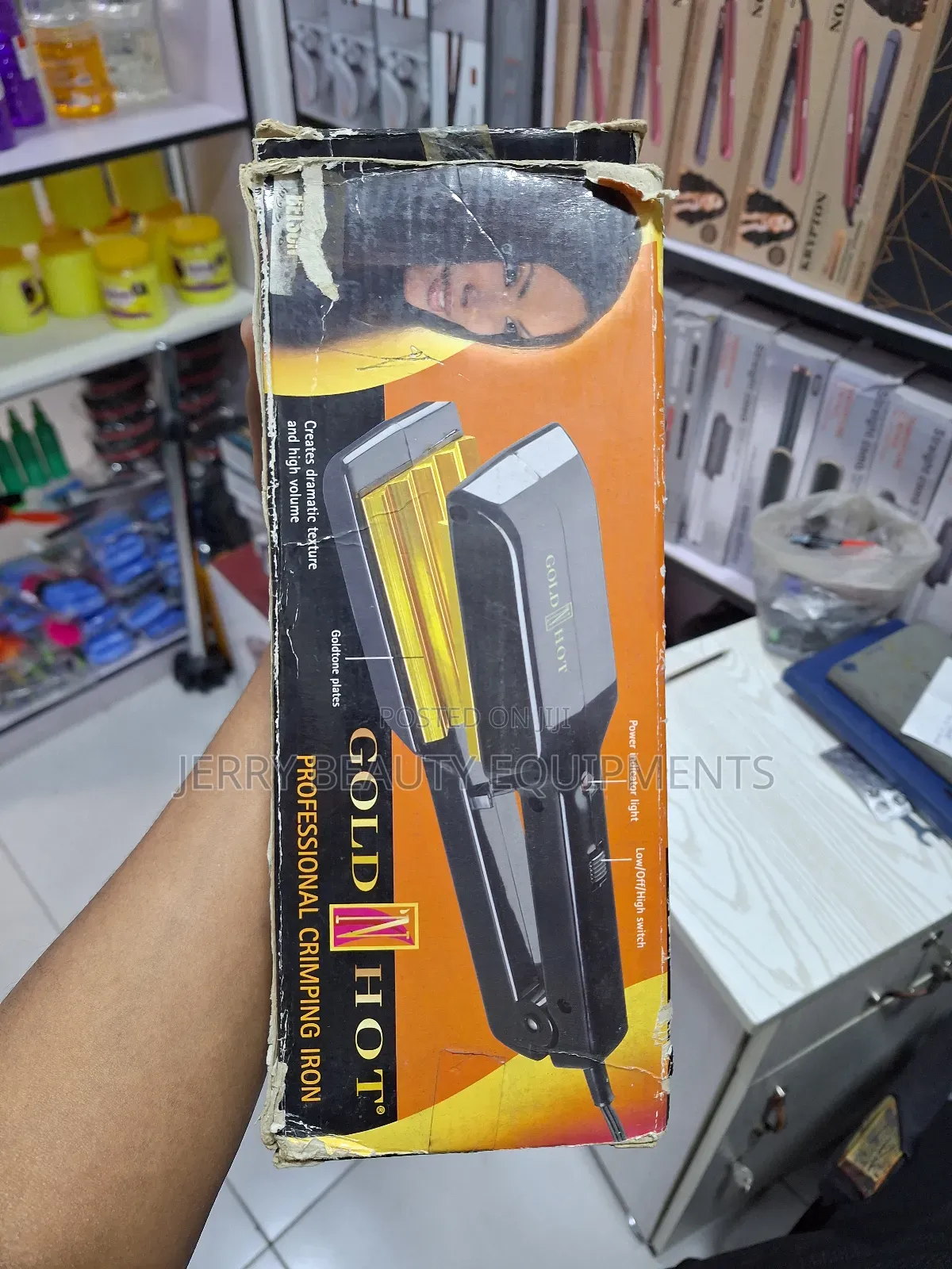 Gold N Hot Professional Crimping Iron
