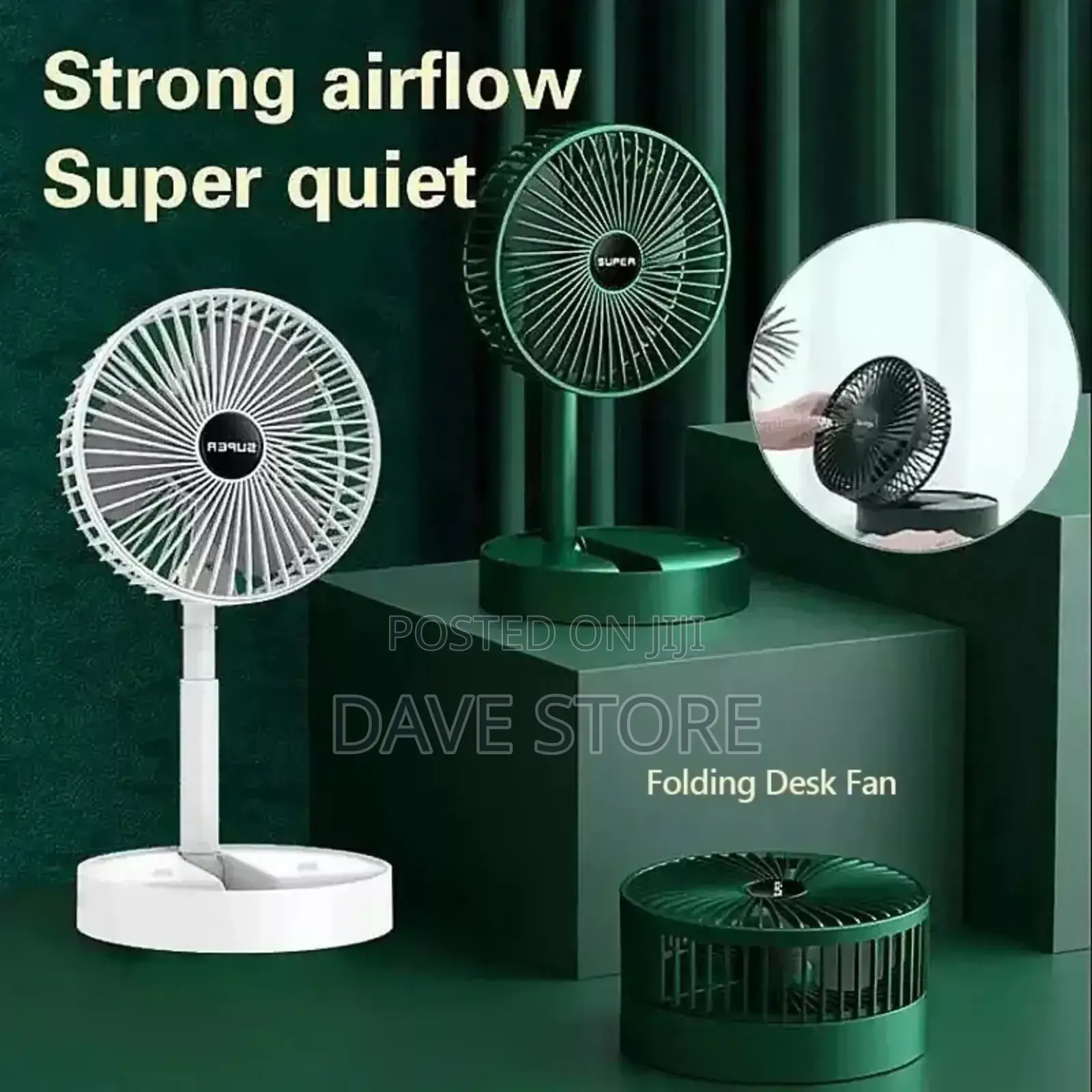 A Folding Portable Mini Fan