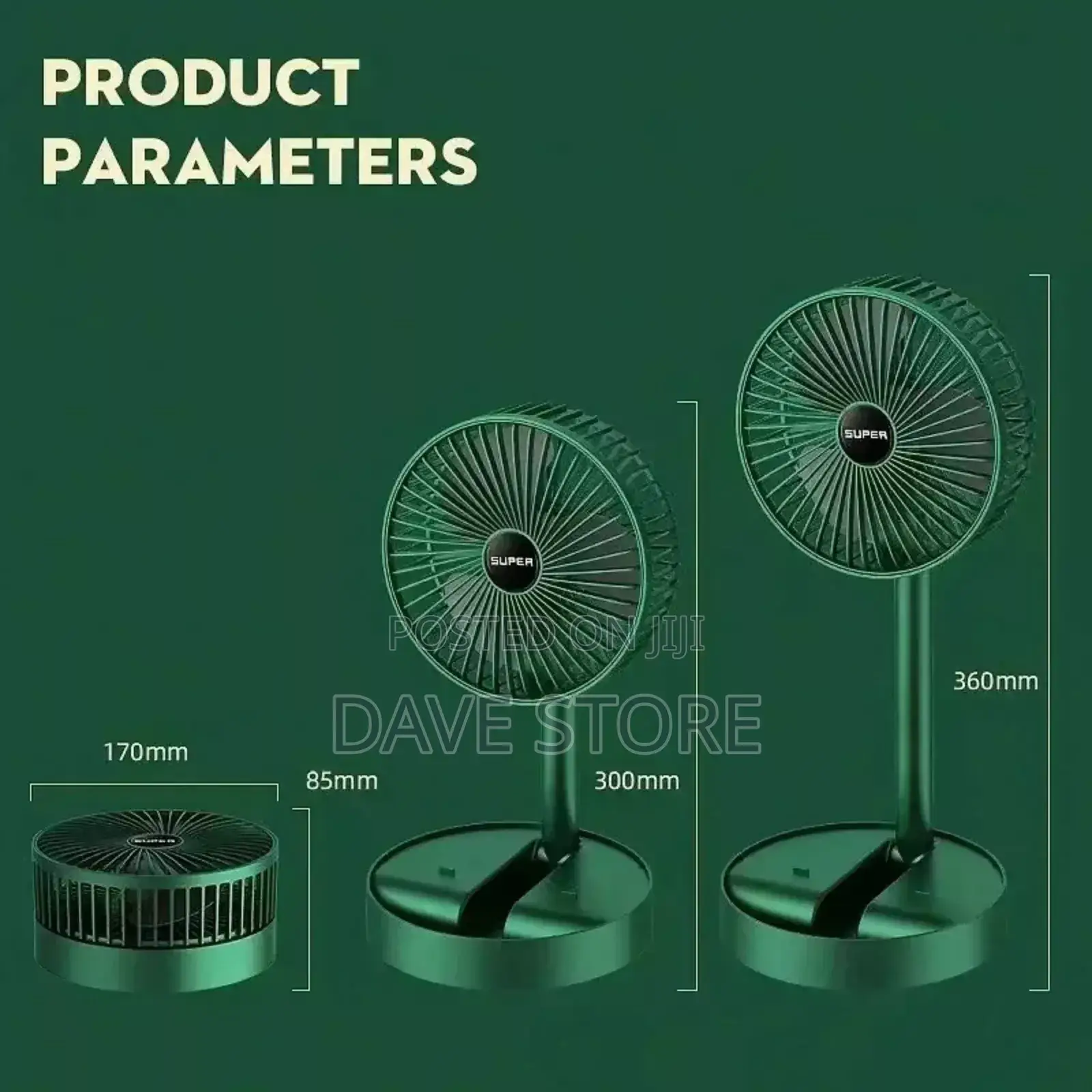 A Folding Portable Mini Fan