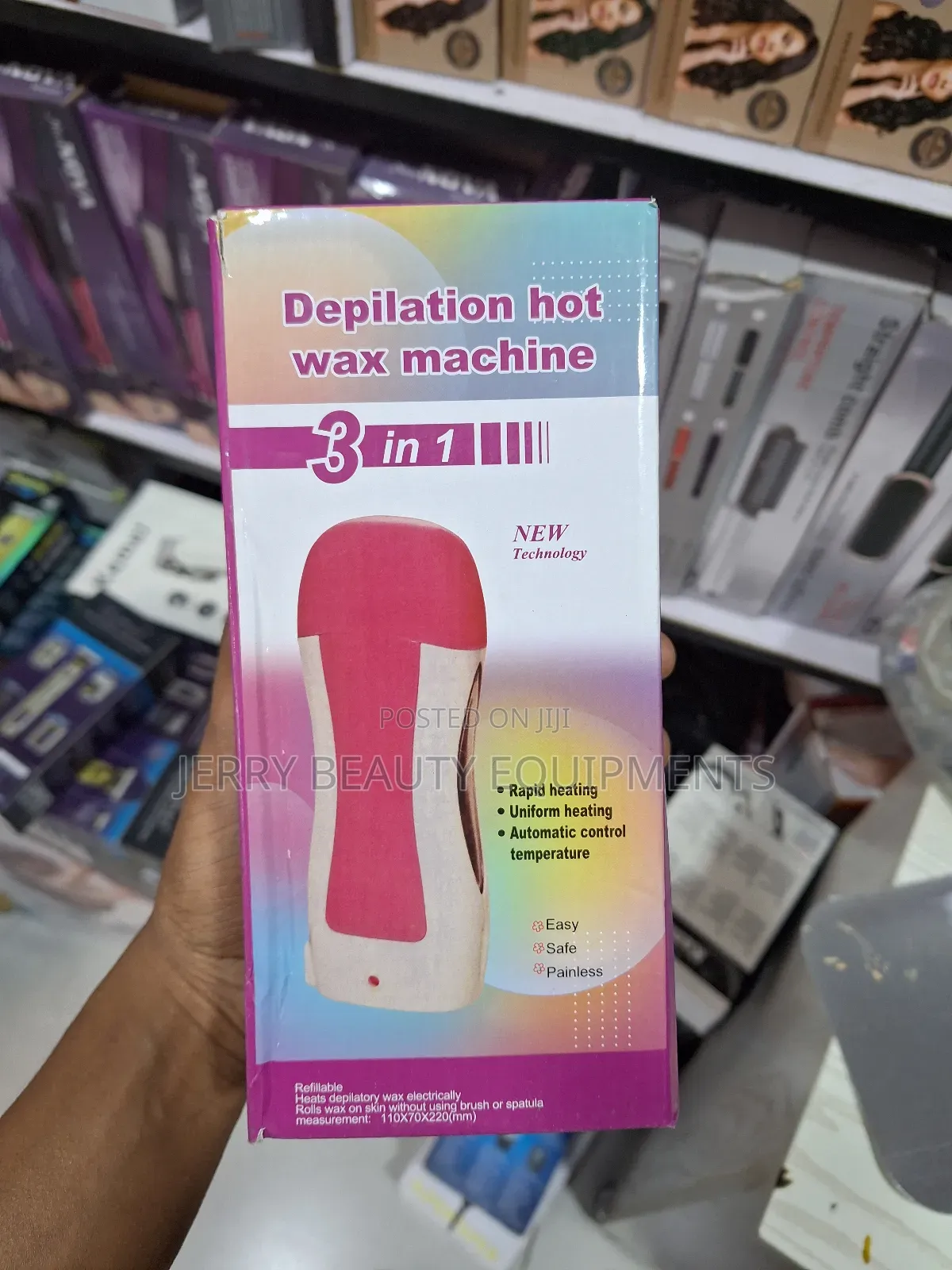 Depilation Hot Wax Machine 3 in 1