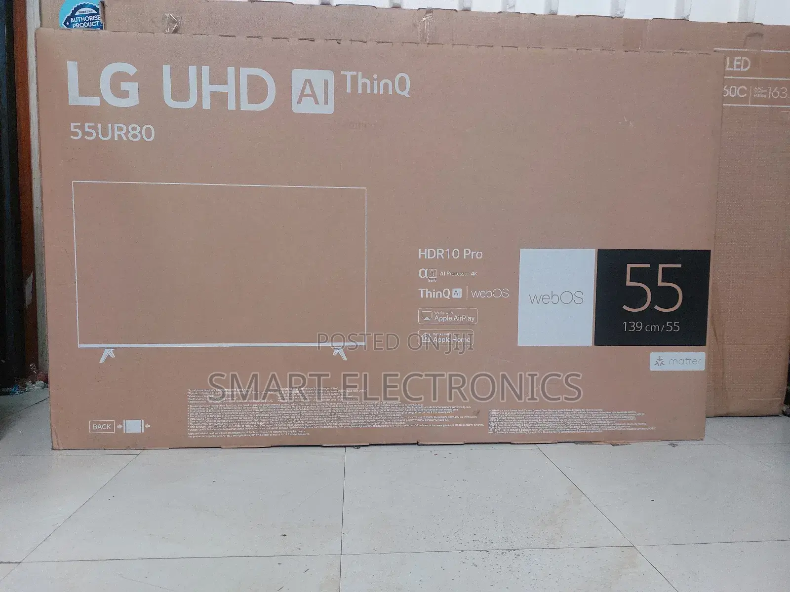 LG 55 Inch TV Smart Uhd Tb