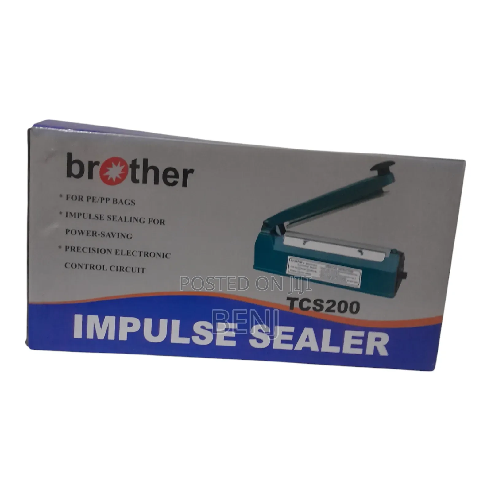 400 Mm Brother Plastic Film Sealer | Heat Impulse | 40 Cm 30 Cm 20 Cm