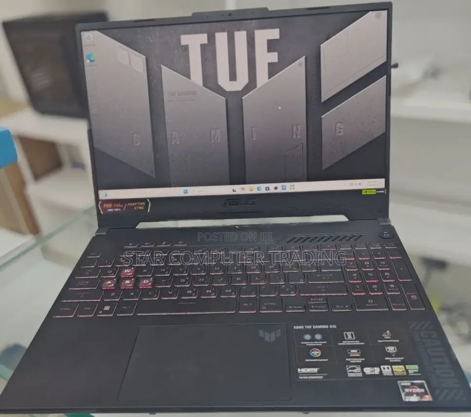 New Laptop Asus TUF Gaming A15 16GB AMD Ryzen 7 SSD 512GB